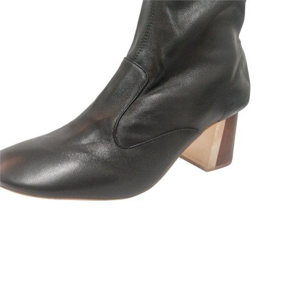 Jeffrey Campbell Kovacs Leather Booties Size 8.5 - Picture 11 of 16